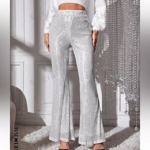 sequin pants / shein size small